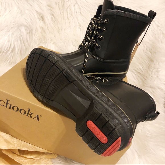 Women’s Chooka lace up rain boots - Picture 2 of 8